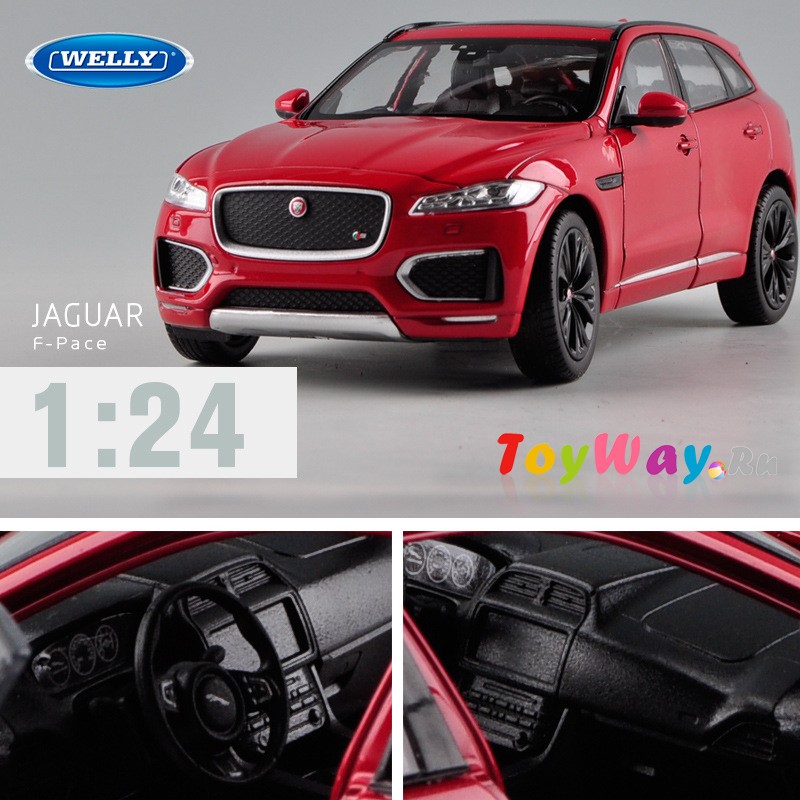 Модель машины Jaguar F-Pace, 1:24  